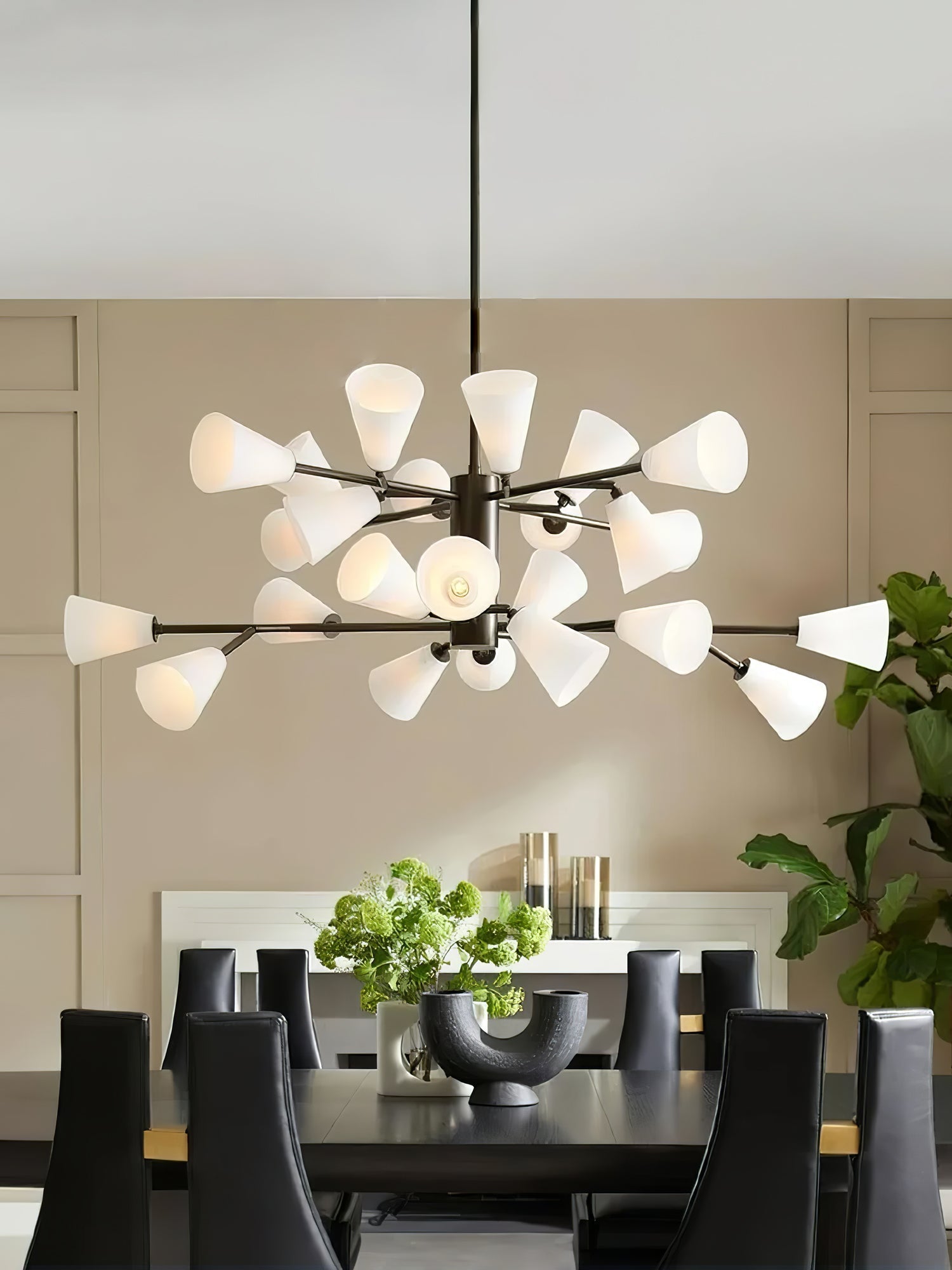 Lily Luxury Chandelier-Neutral Decor