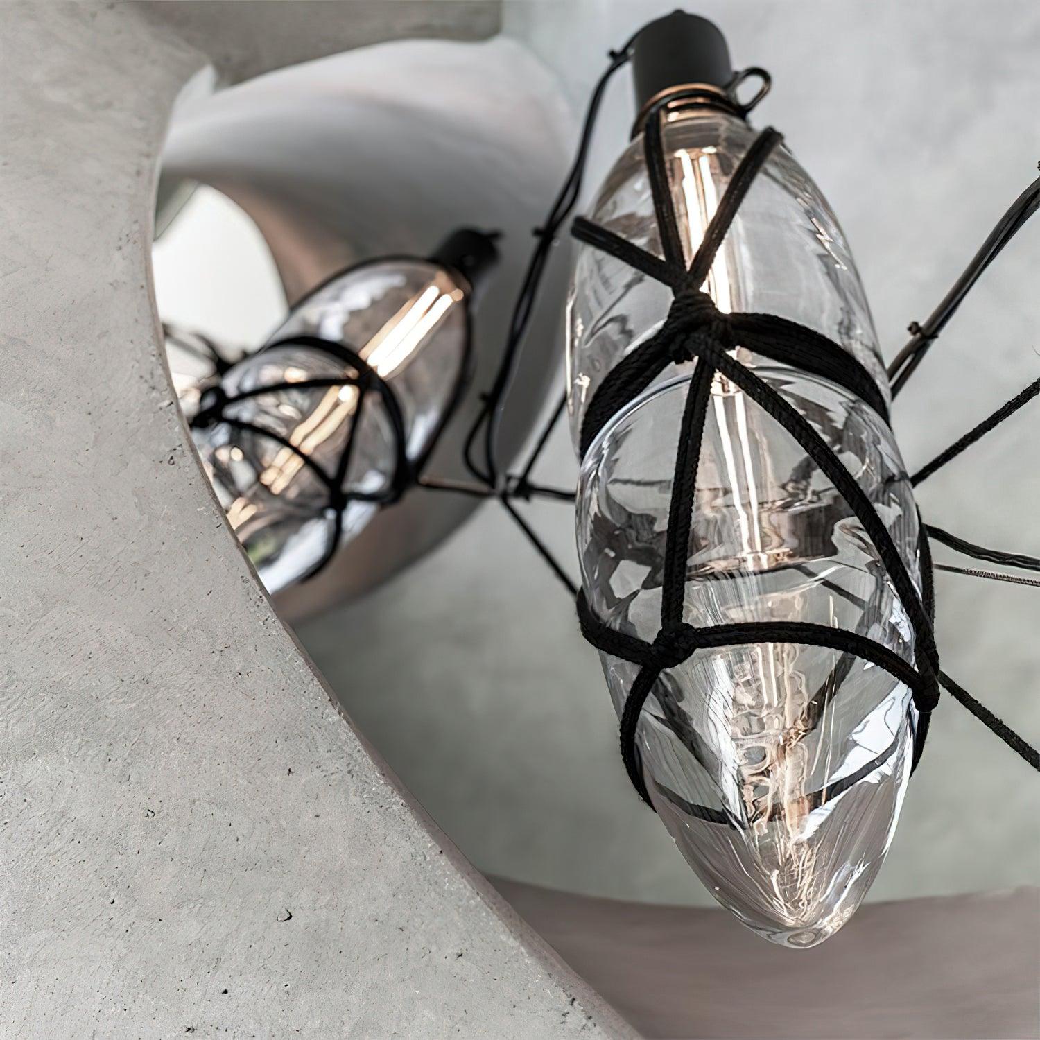 Sior Individual Creativity Bottle Glass Pendant Lamp-Neutral Decor