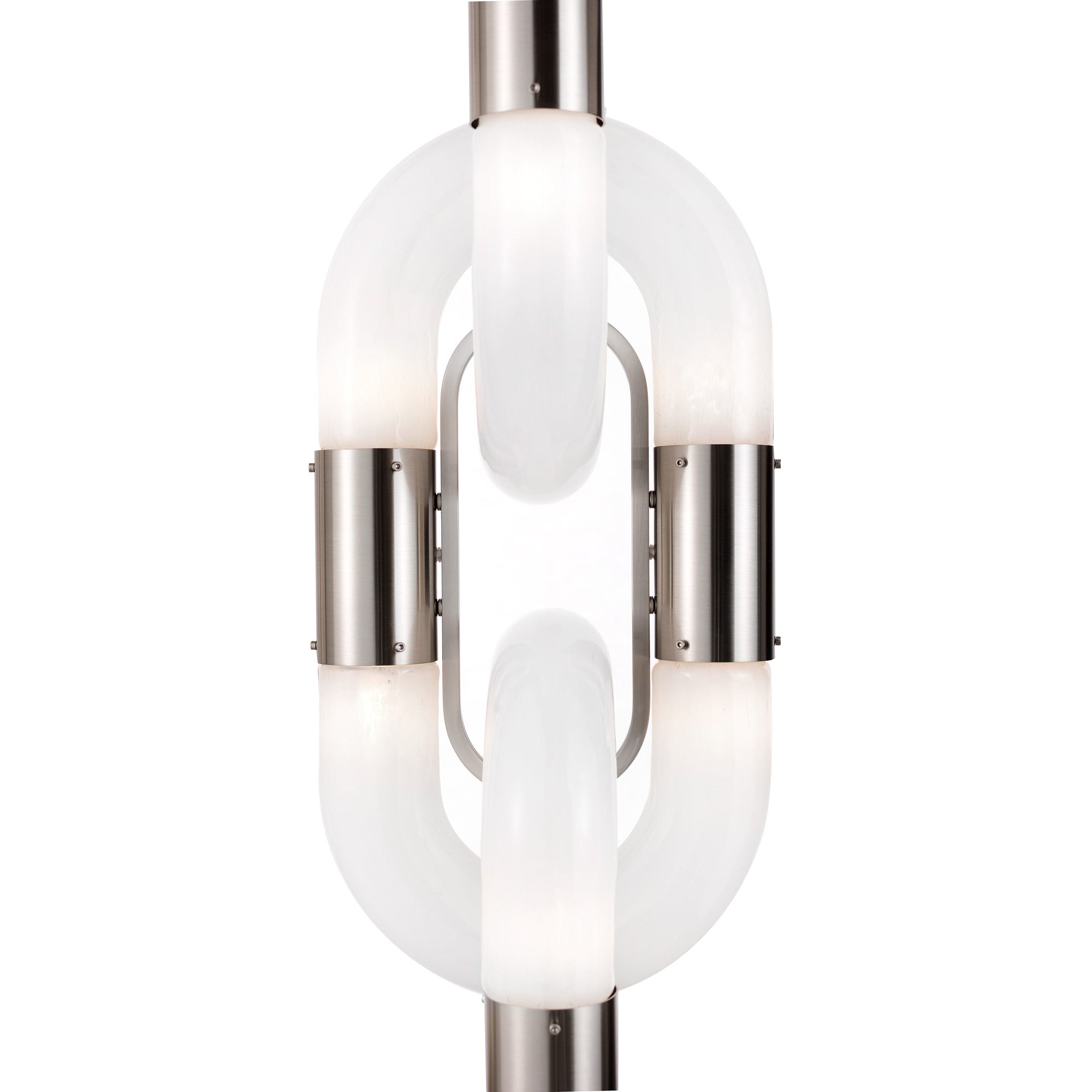 Pendant Light Chain Link Modern Stainless Steel Hanging Lamp
