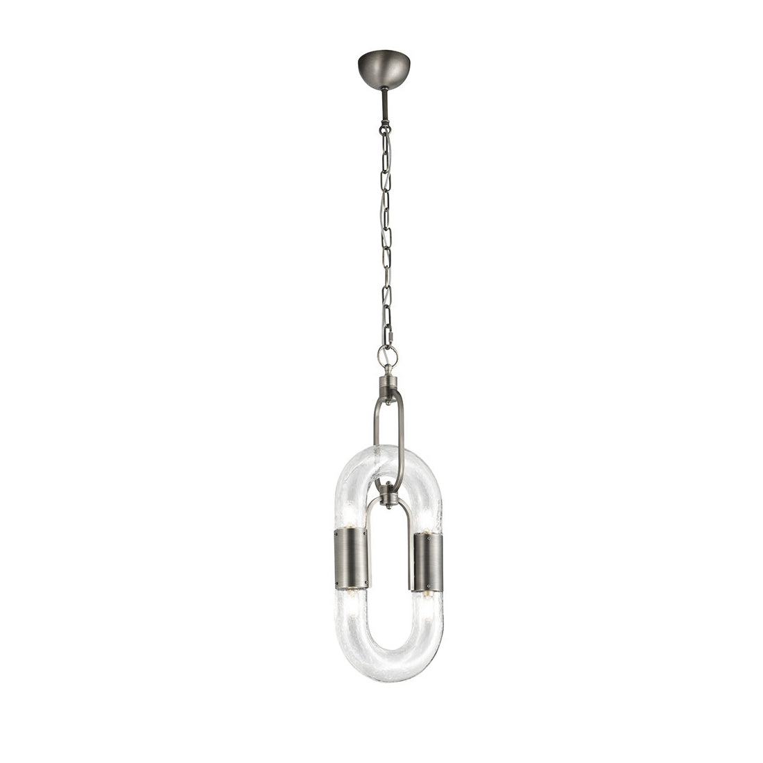 Pendant Light Chain Link Modern Stainless Steel Hanging Lamp
