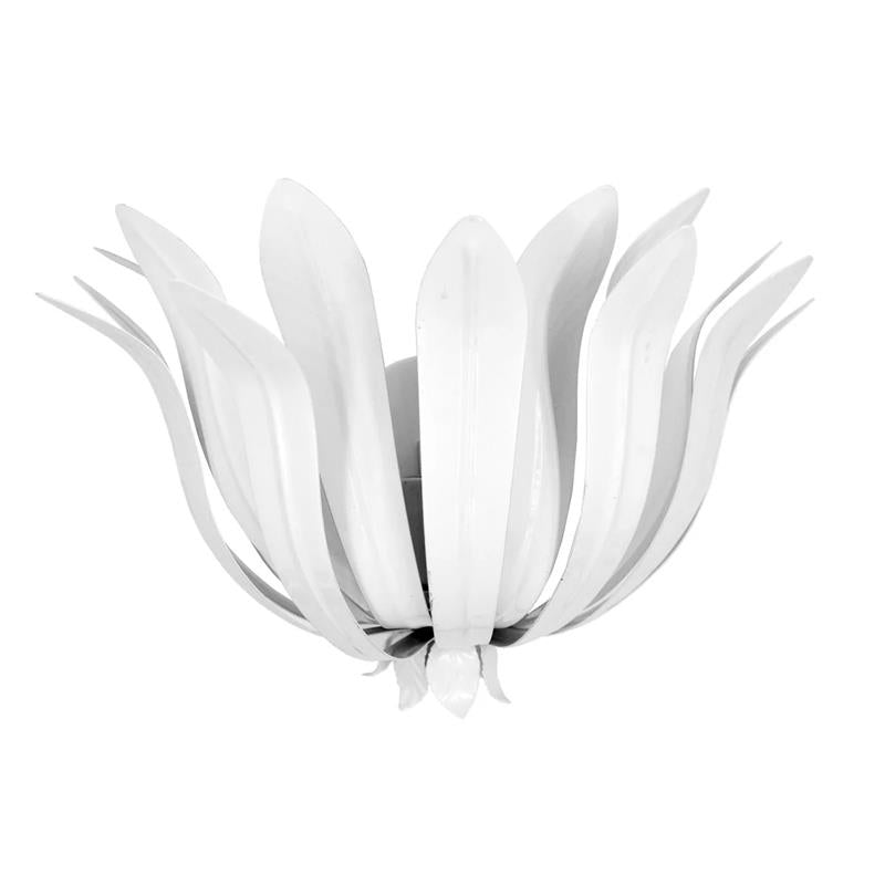 Dahlia Brass Wall Lamp