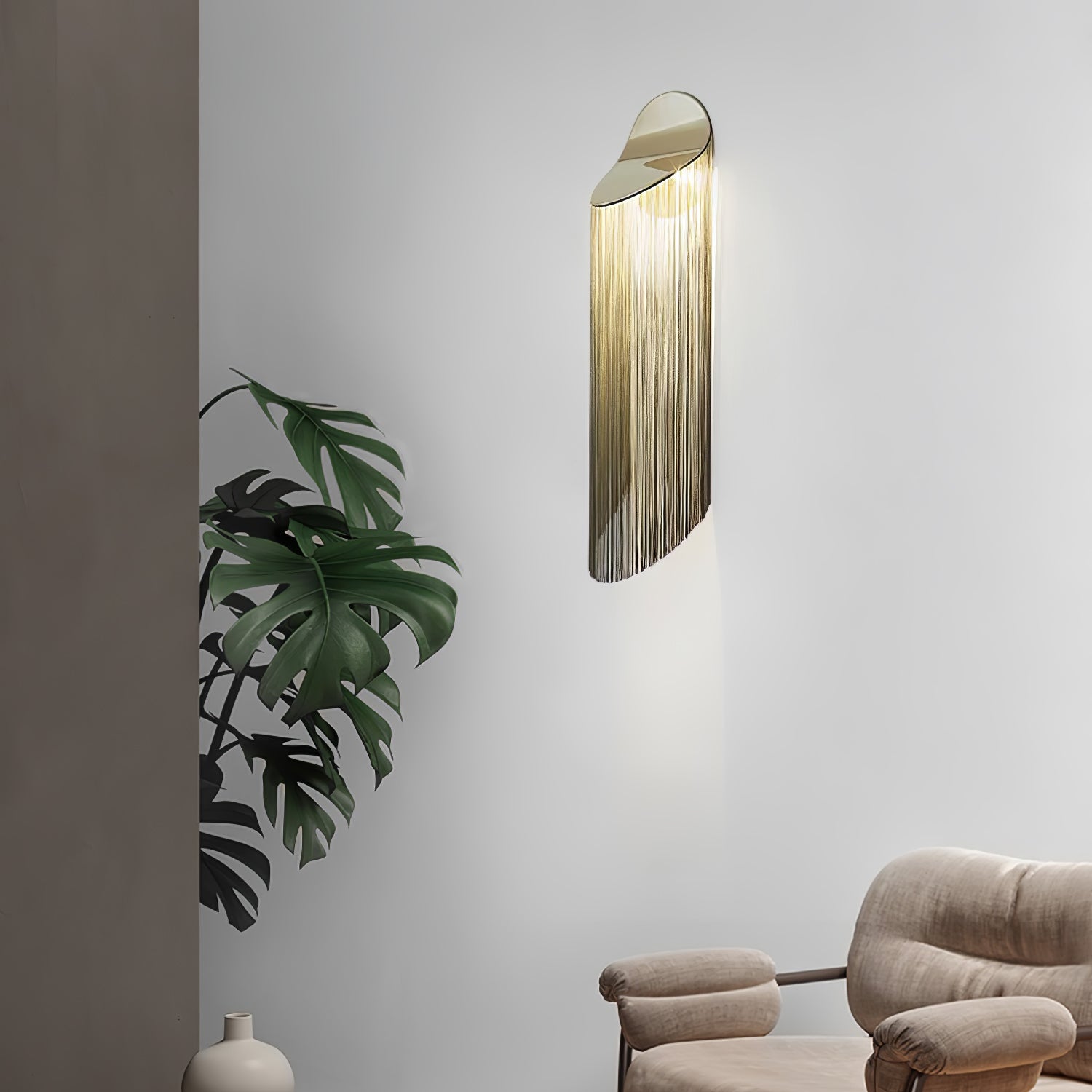 Aursilila Premium Art Sconce Wall lamp-Neutral Decor