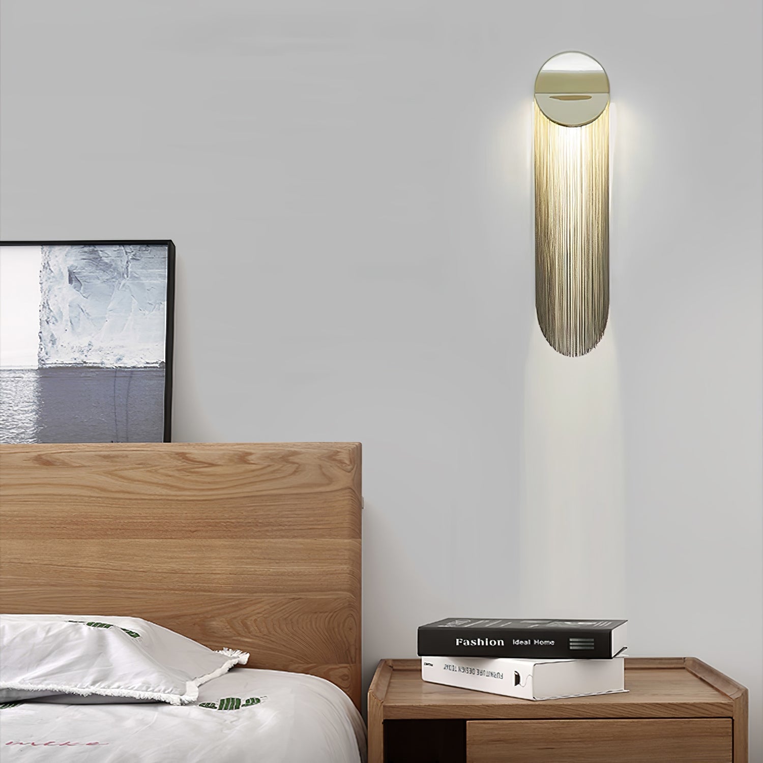 Aursilila Premium Art Sconce Wall lamp-Neutral Decor