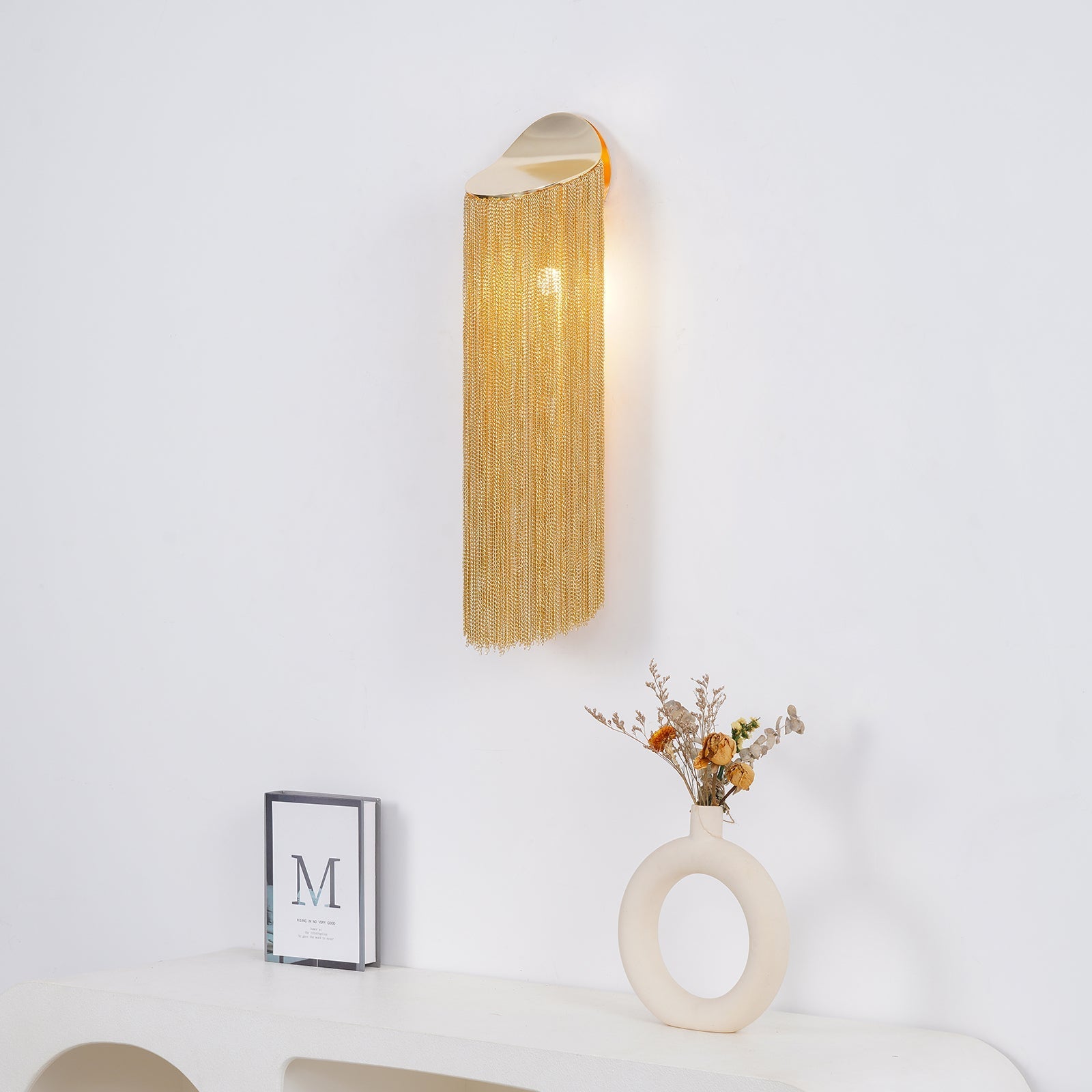 Aursilila Premium Art Sconce Wall lamp-Neutral Decor