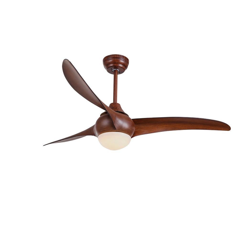 Durven Natural Traditional Ceiling Fan Light-Neutral Decor