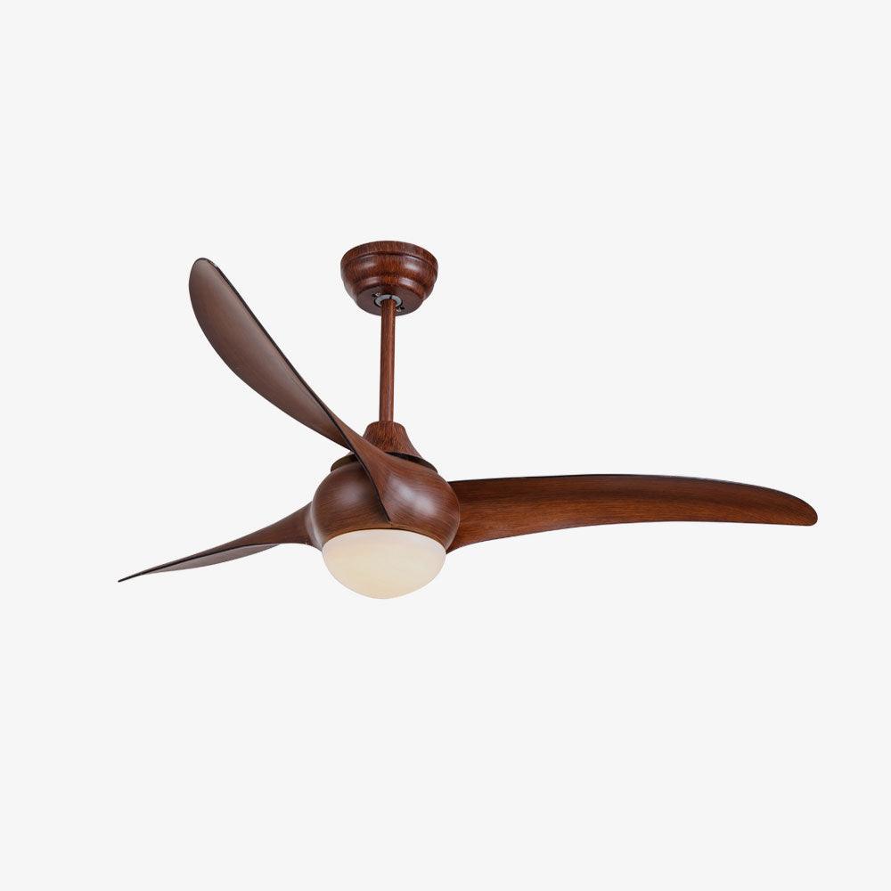 Durven Natural Traditional Ceiling Fan Light-Neutral Decor