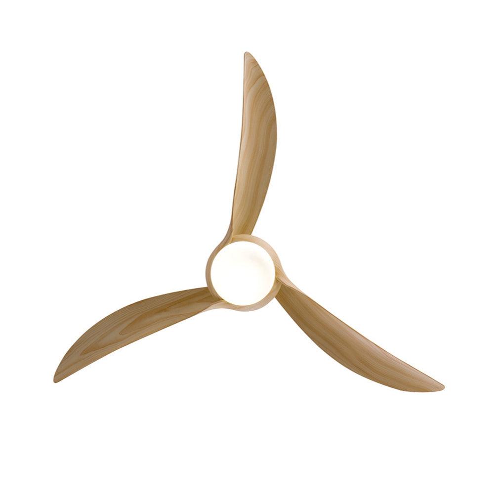 Durven Natural Traditional Ceiling Fan Light-Neutral Decor