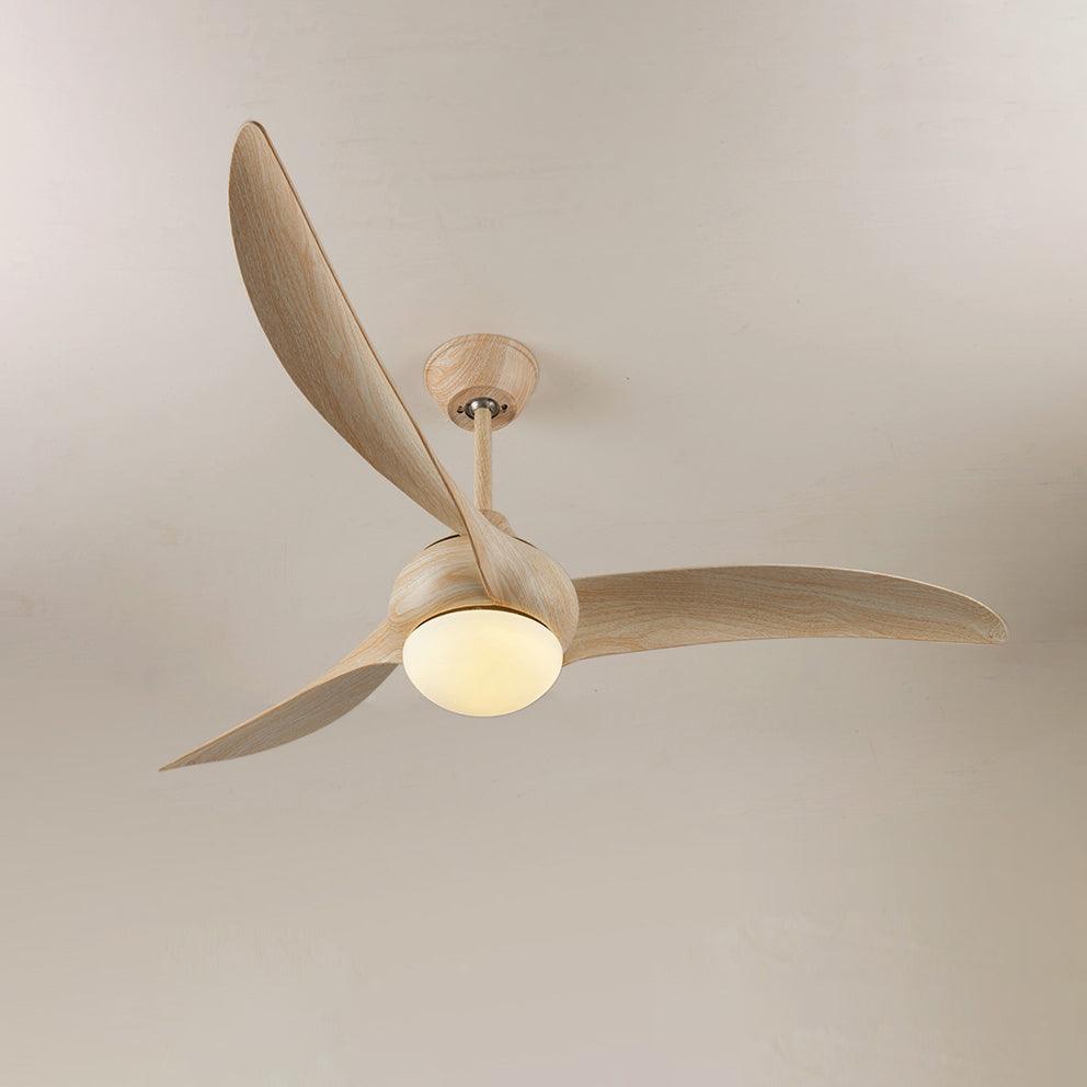 Durven Natural Traditional Ceiling Fan Light-Neutral Decor