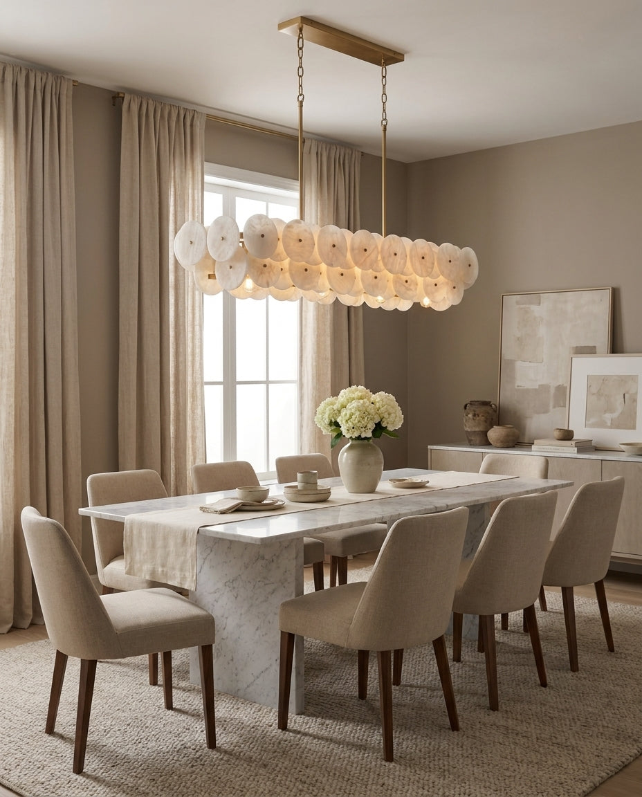 Corvenstone Alabaster Chandelier
