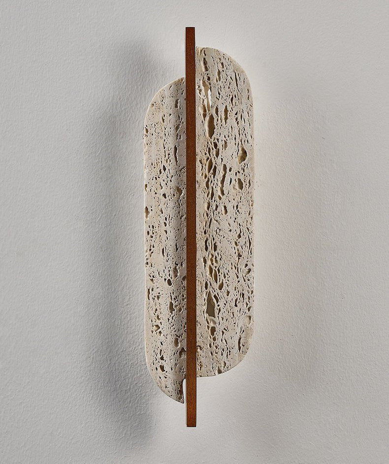 Celeste Travertine Wall Light-Neutral Decor