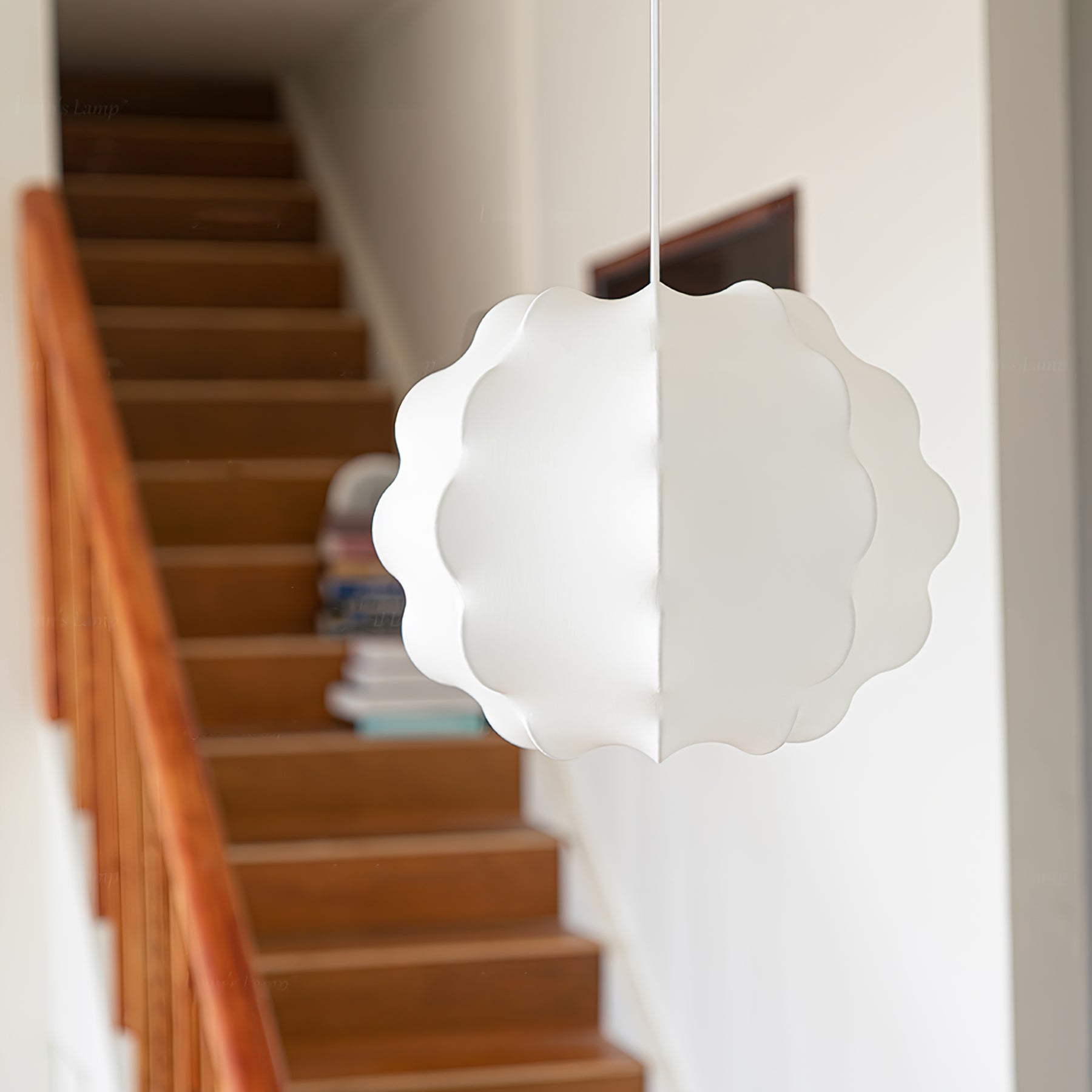 Elora Silk Scandinavian Pendant Lamp-Neutral Decor