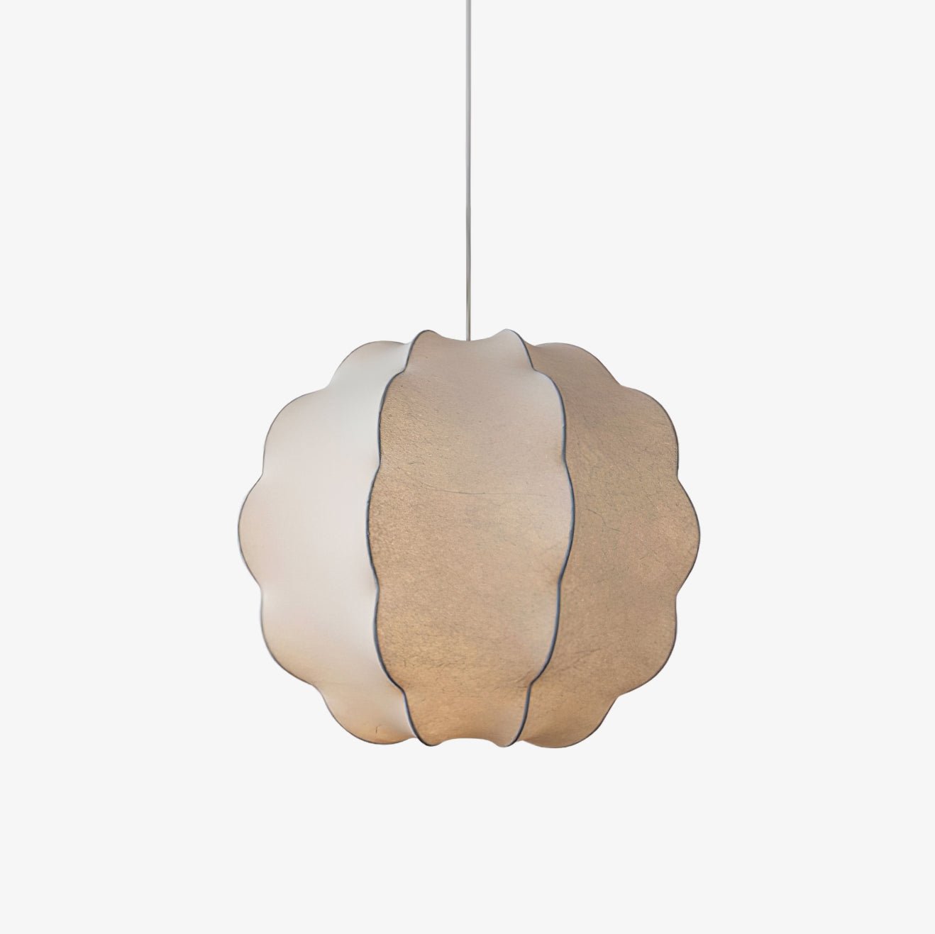 Elora Silk Scandinavian Pendant Lamp-Neutral Decor