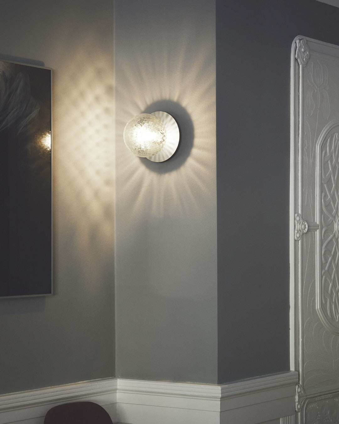 Irinor Premium Nordic Art Brass Wall Lamp-Neutral Decor