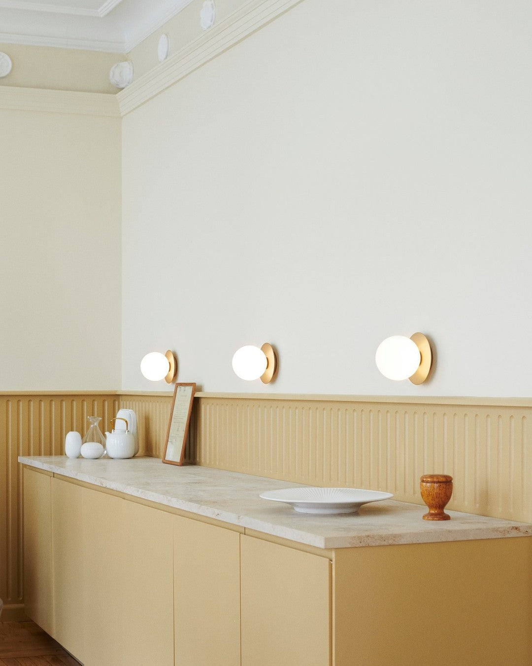 Irinor Premium Nordic Art Brass Wall Lamp-Neutral Decor