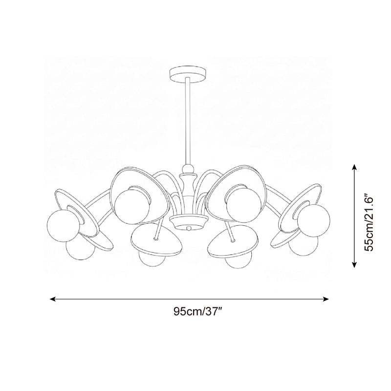 Orlena Orbit Chandelier