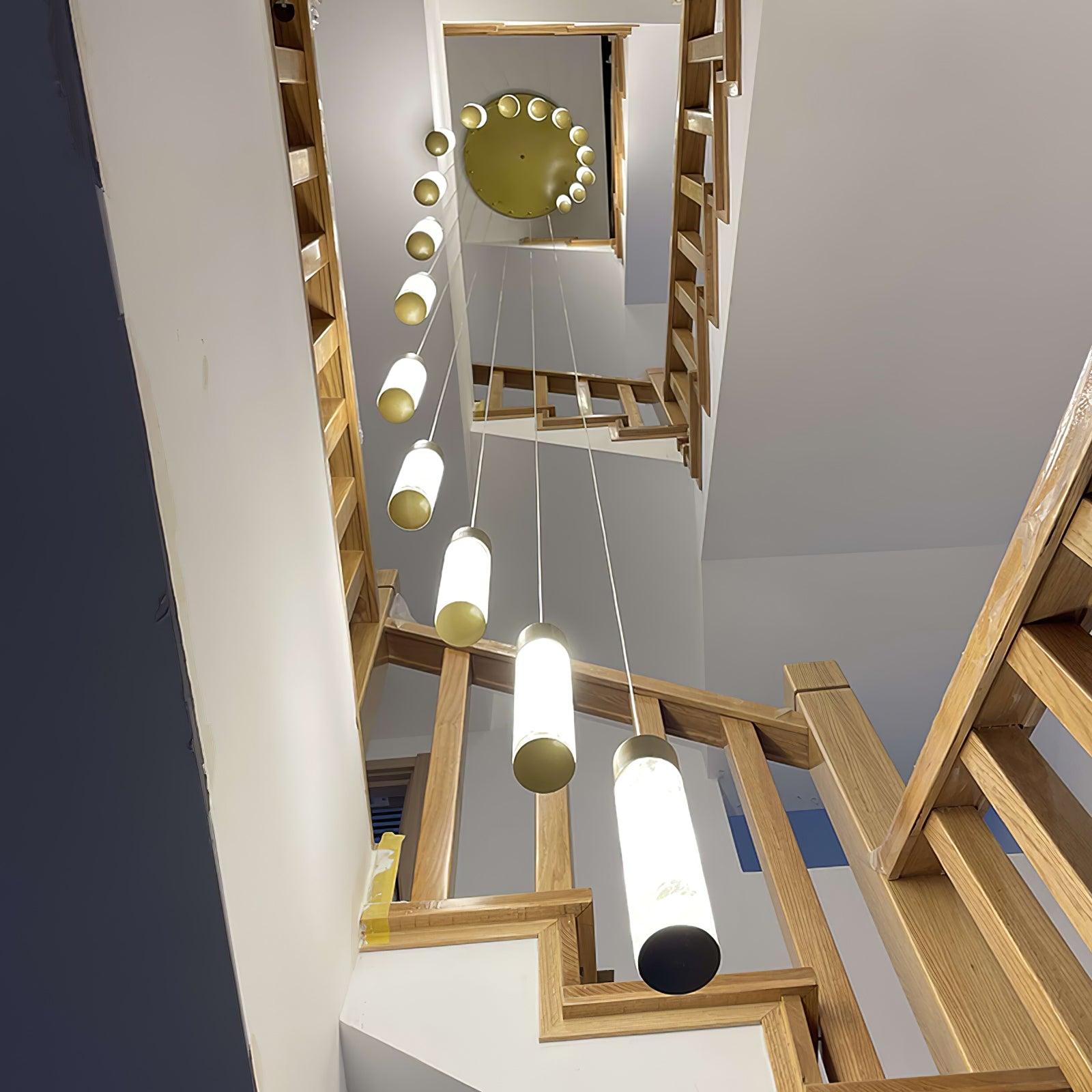 Aurelia Modern Alabaster Pendant Chandelier-Neutral Decor