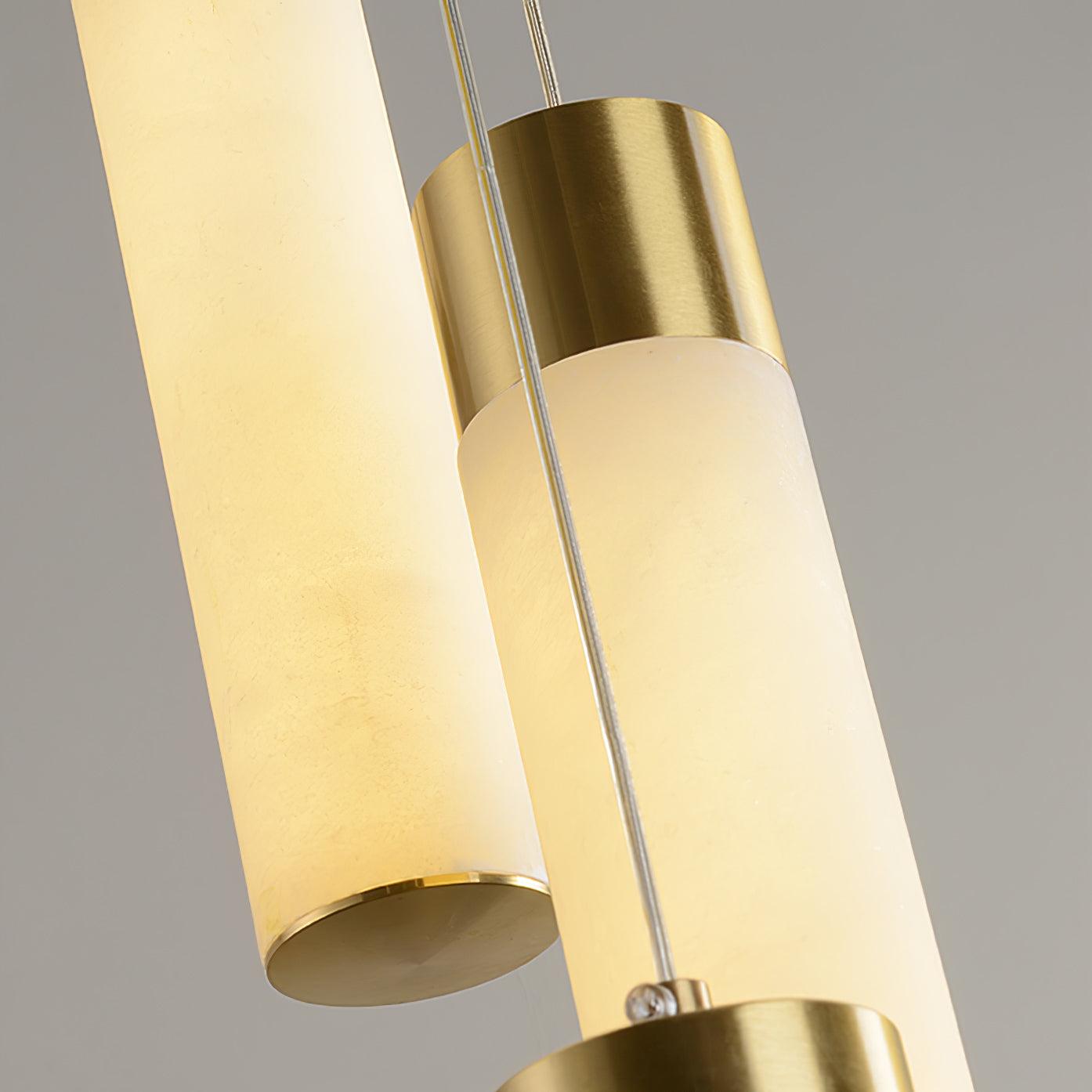 Aurelia Modern Alabaster Pendant Chandelier-Neutral Decor