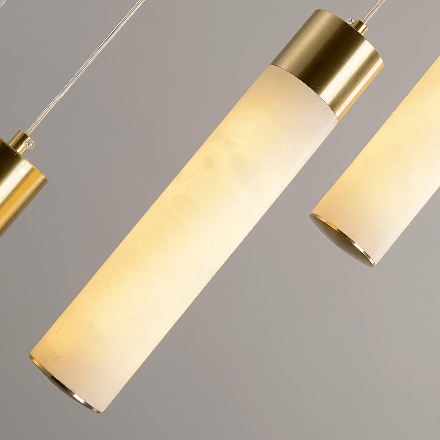 Aurelia Modern Alabaster Pendant Chandelier-Neutral Decor