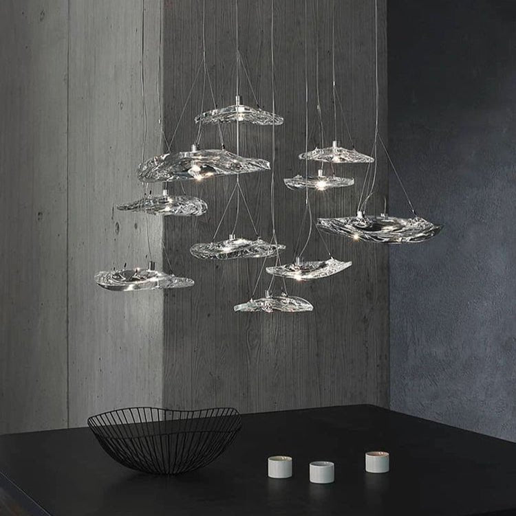 Manta Drift Chandelier-Neutral Decor
