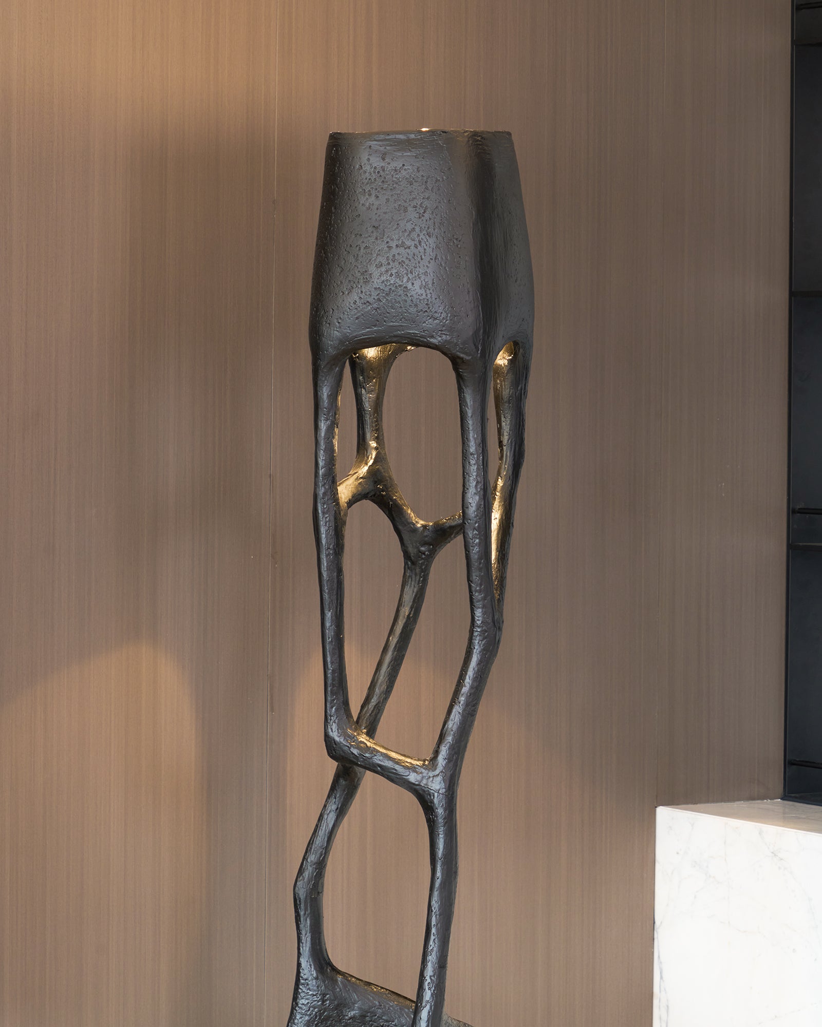 Gothic Sculpture Floor Lamp-Neutral Decor