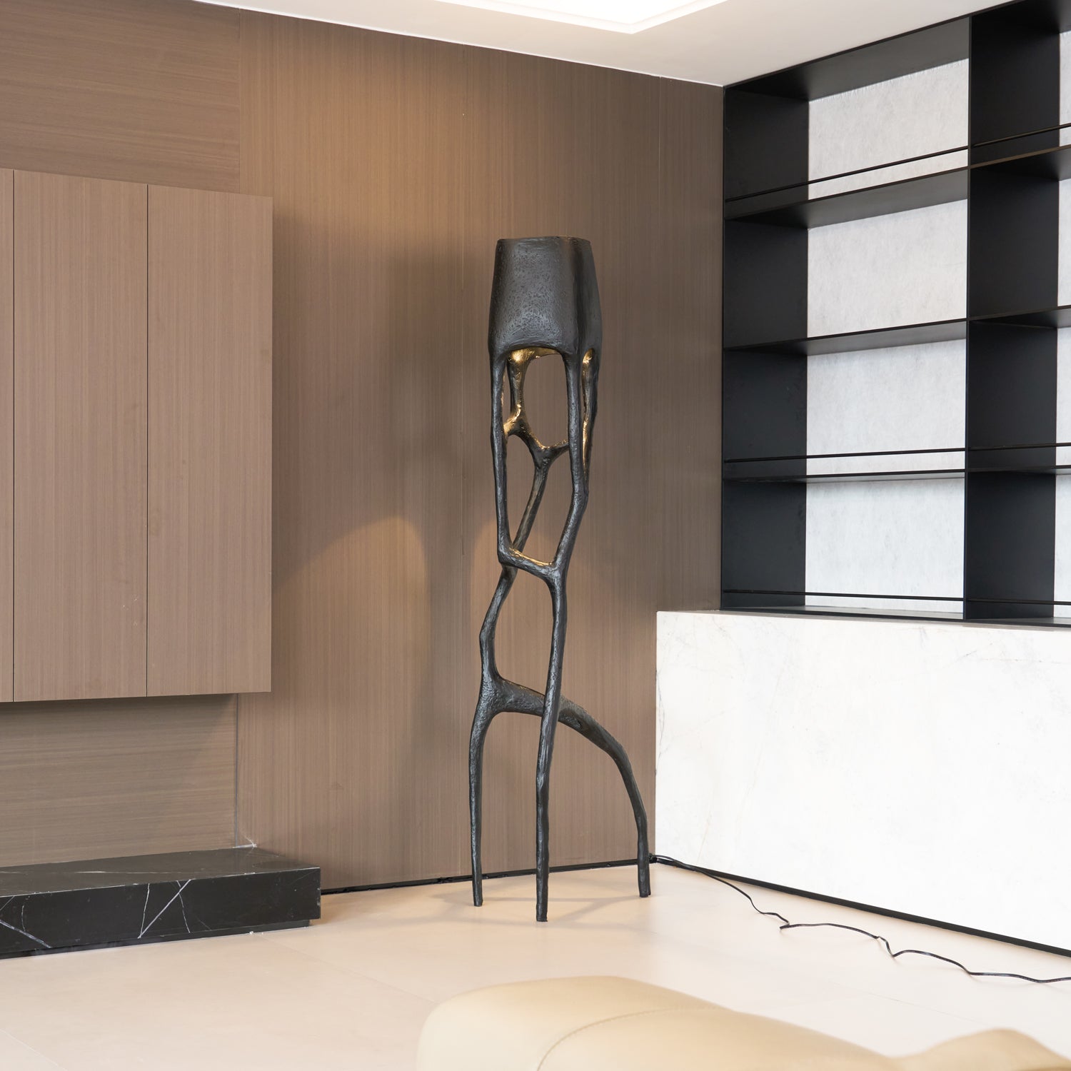 Gothic Sculpture Floor Lamp-Neutral Decor