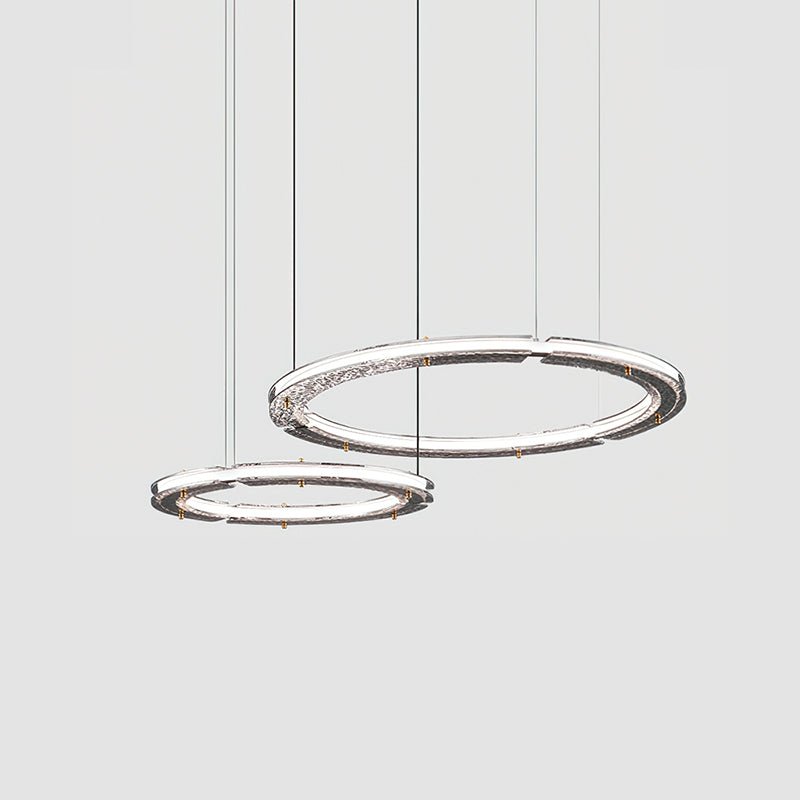 Lunara Dual-Ring Crystal Chandelier-Neutral Decor