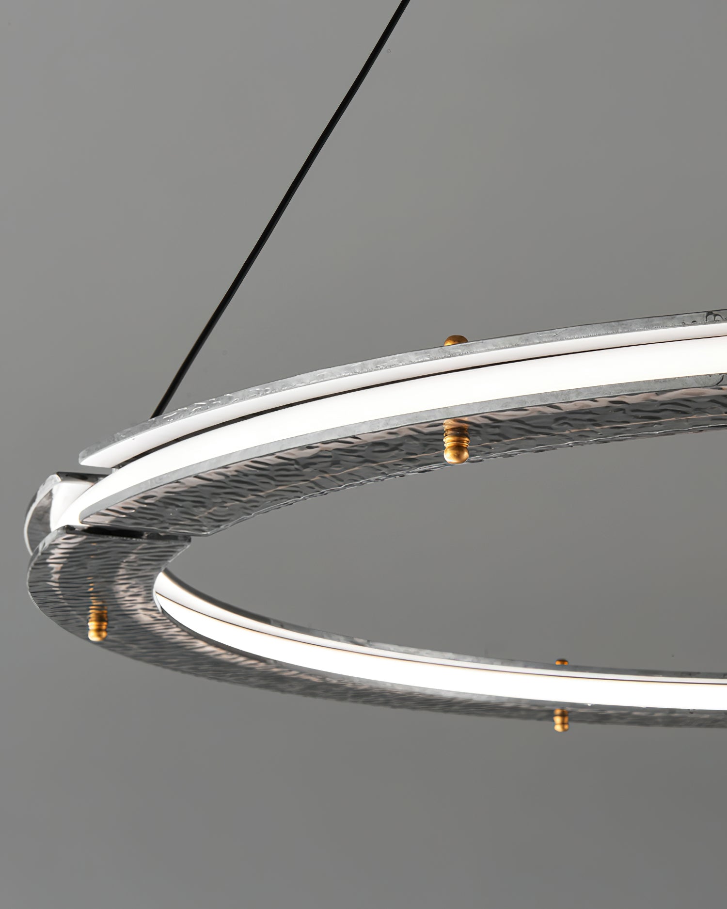 Lunara Dual-Ring Crystal Chandelier-Neutral Decor