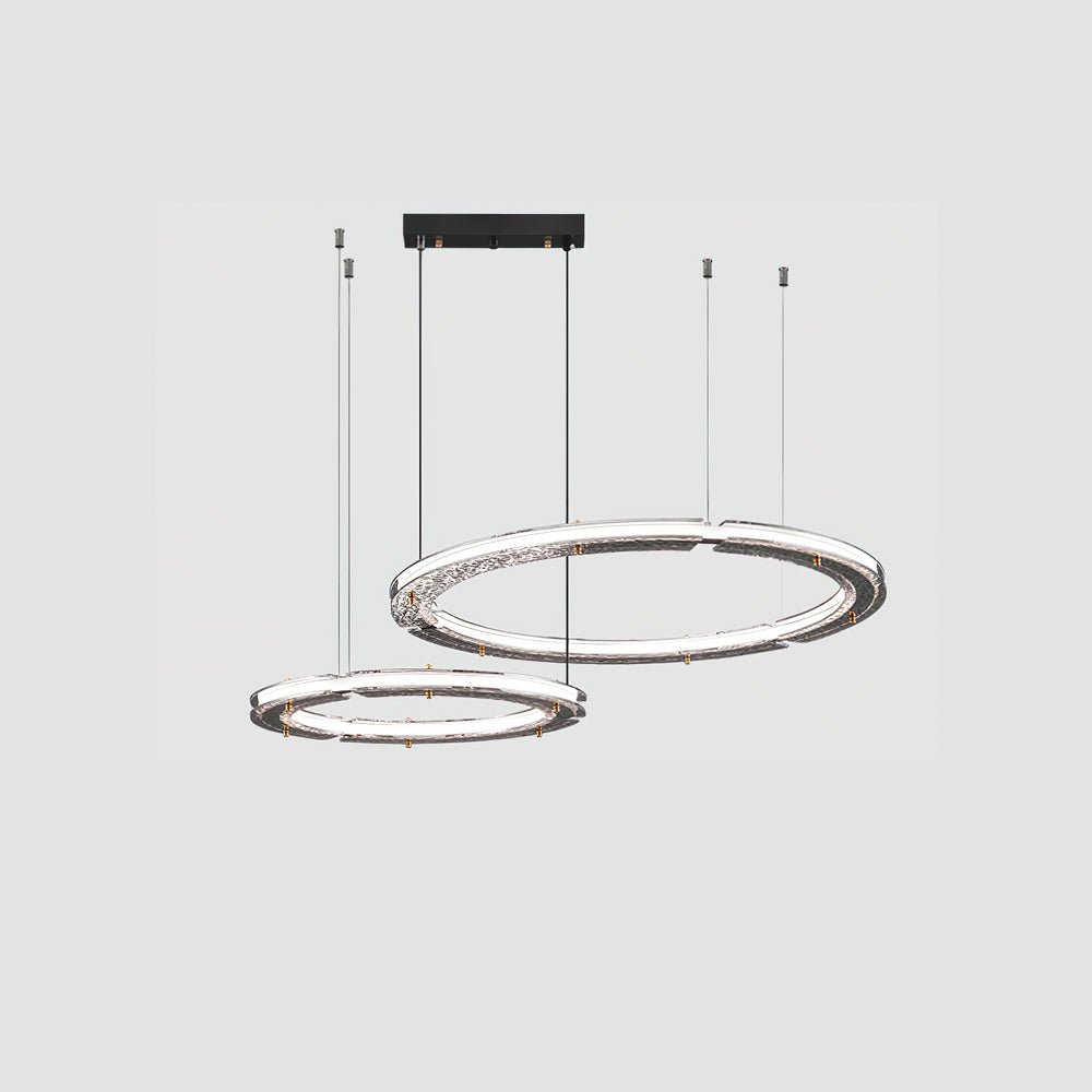 Lunara Dual-Ring Crystal Chandelier-Neutral Decor