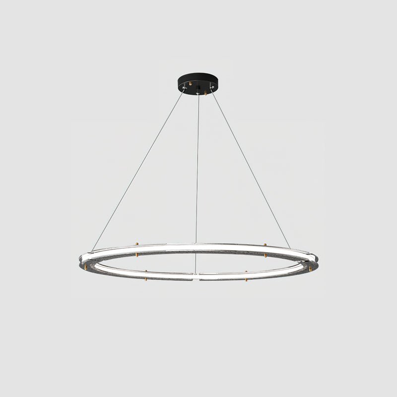 Lunara Dual-Ring Crystal Chandelier-Neutral Decor