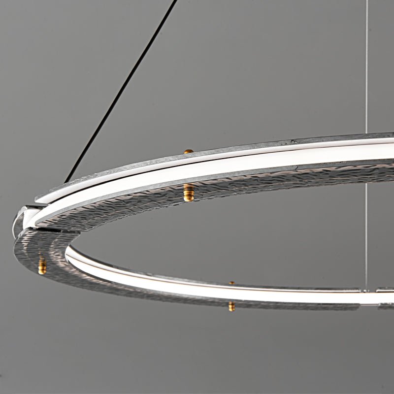 Lunara Dual-Ring Crystal Chandelier-Neutral Decor