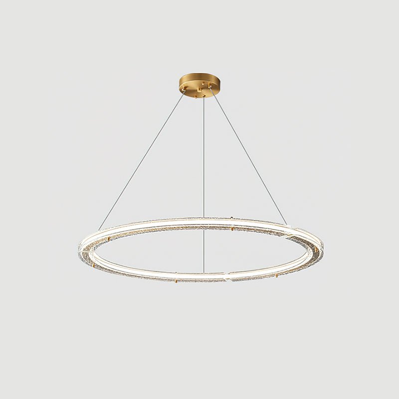 Lunara Dual-Ring Crystal Chandelier-Neutral Decor