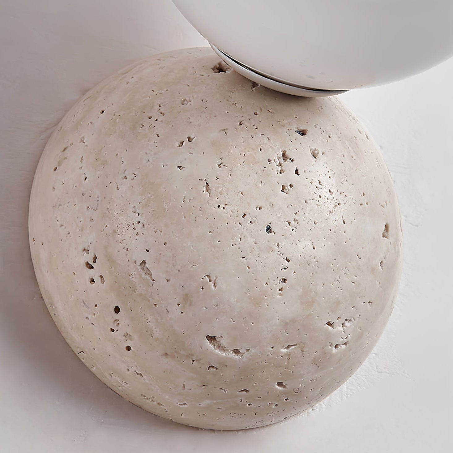 Cethair Travertine Wall Light-Neutral Decor