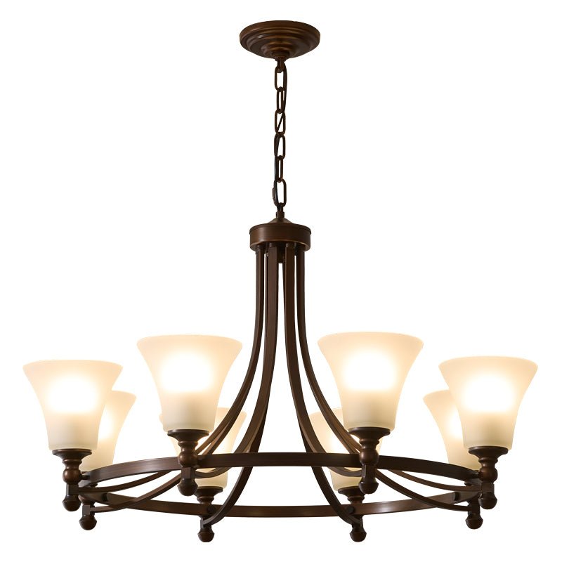 Celestine Traditional Elegance Vintage Glow Chandelier-Neutral Decor