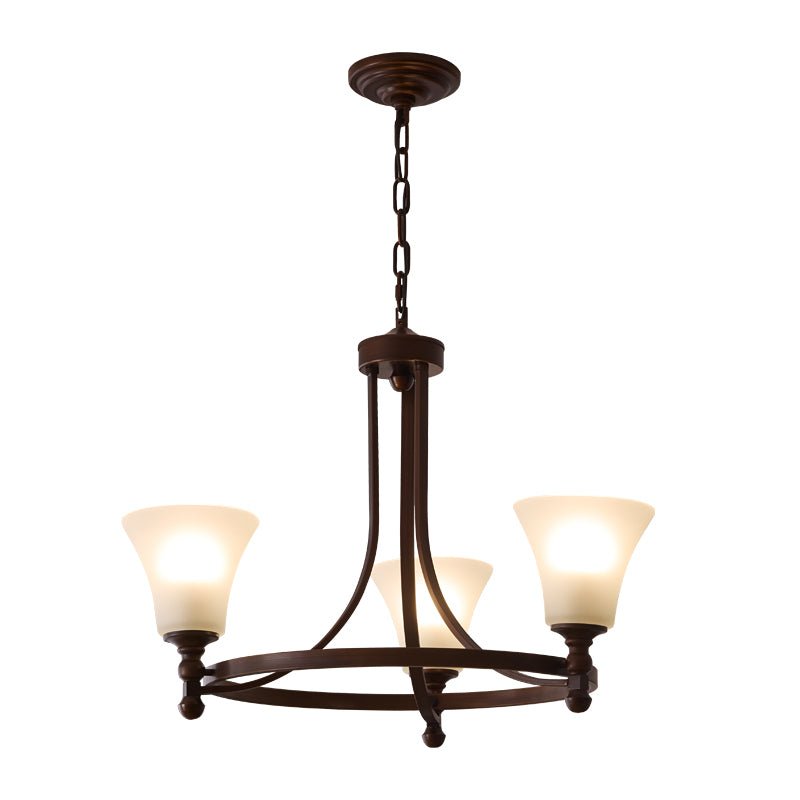 Celestine Traditional Elegance Vintage Glow Chandelier-Neutral Decor
