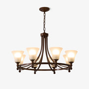 Celestine Traditional Elegance Vintage Glow Chandelier-Neutral Decor