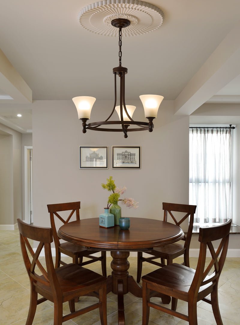 Celestine Traditional Elegance Vintage Glow Chandelier-Neutral Decor