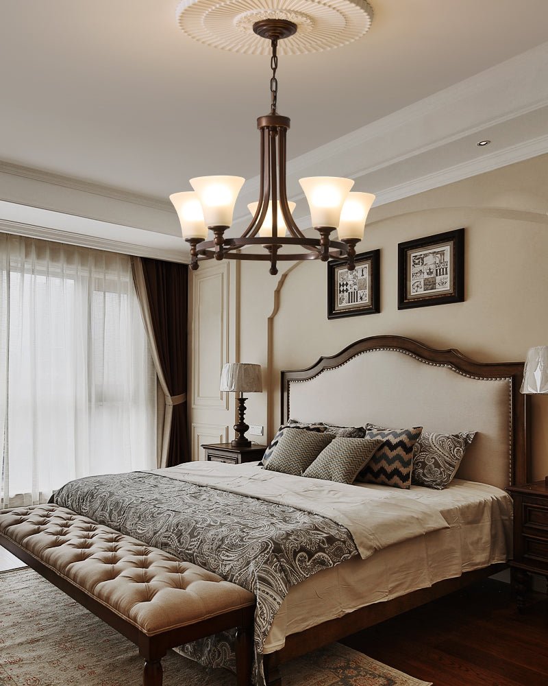 Celestine Traditional Elegance Vintage Glow Chandelier-Neutral Decor