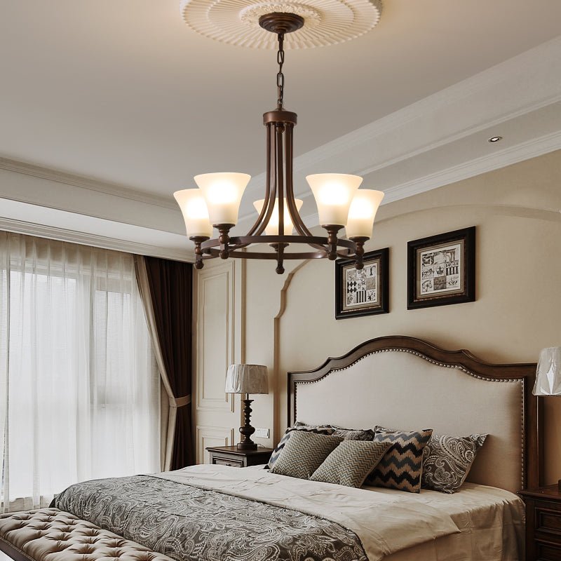 Celestine Traditional Elegance Vintage Glow Chandelier-Neutral Decor