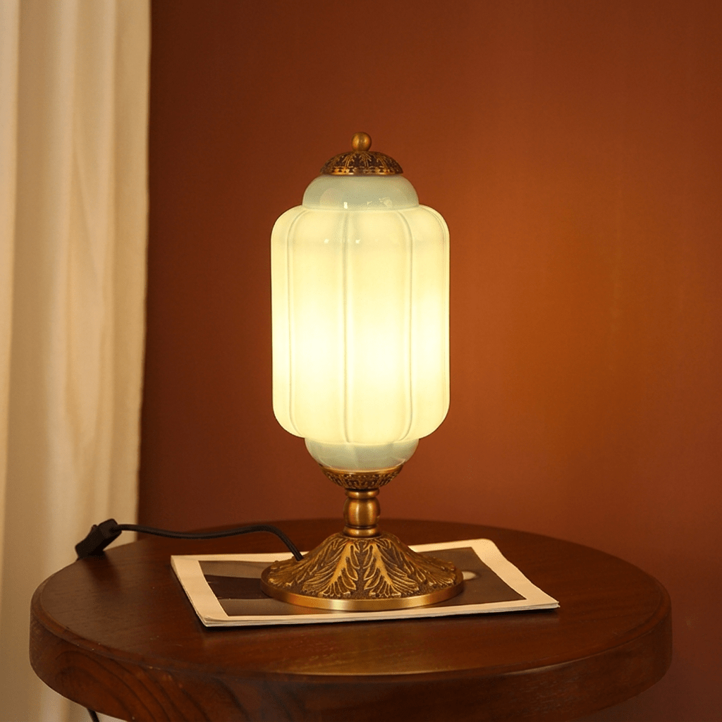 Celestine Lantern Table Lamp-Neutral Decor
