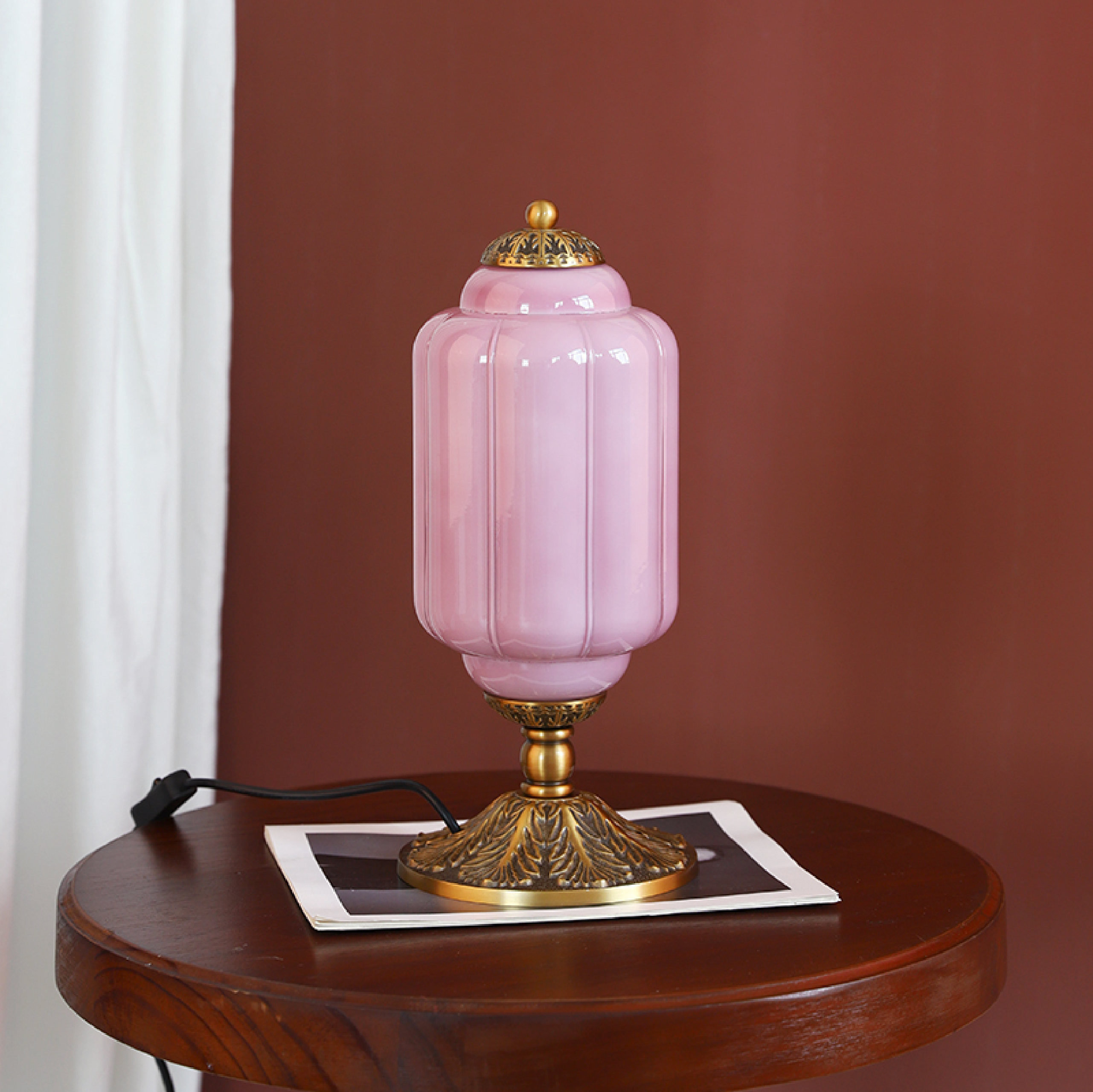 Celestine Lantern Table Lamp-Neutral Decor