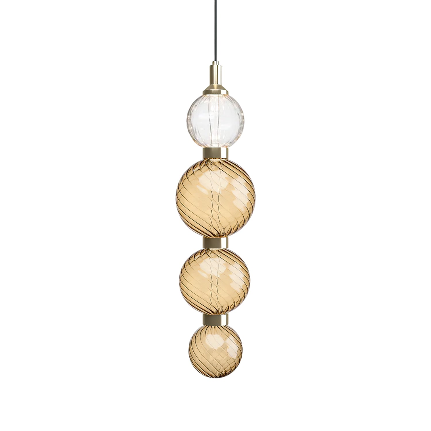 Tahl Globe Pendant Lamp-Neutral Decor