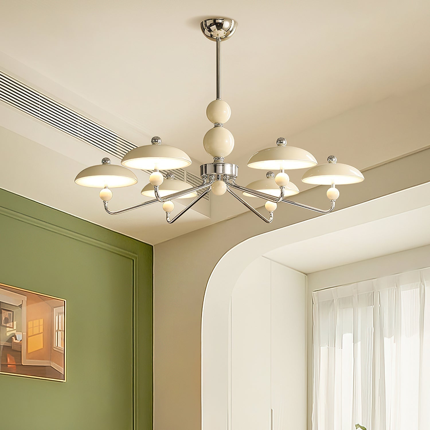 Nisryn Chandelie-Neutral Decor