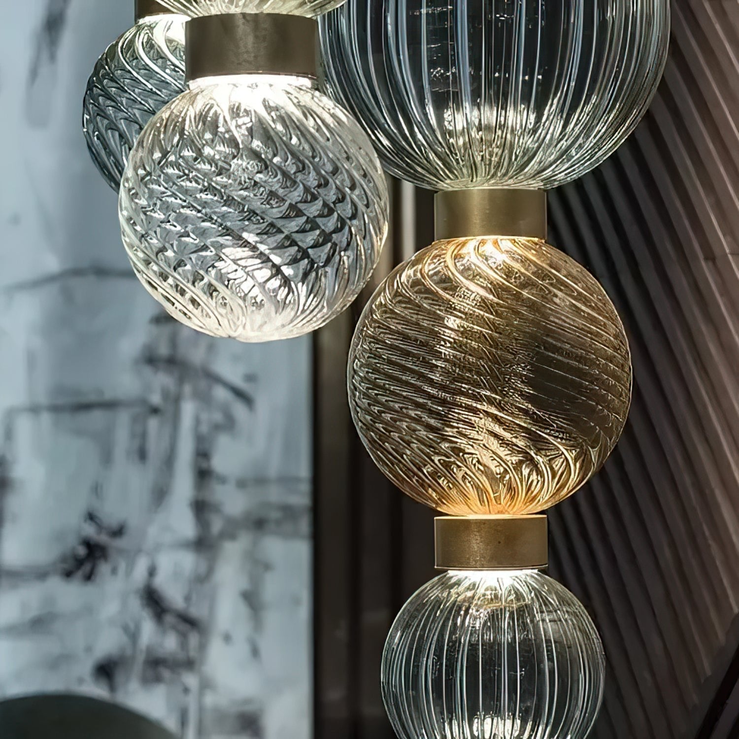 Tahl Globe Pendant Lamp-Neutral Decor