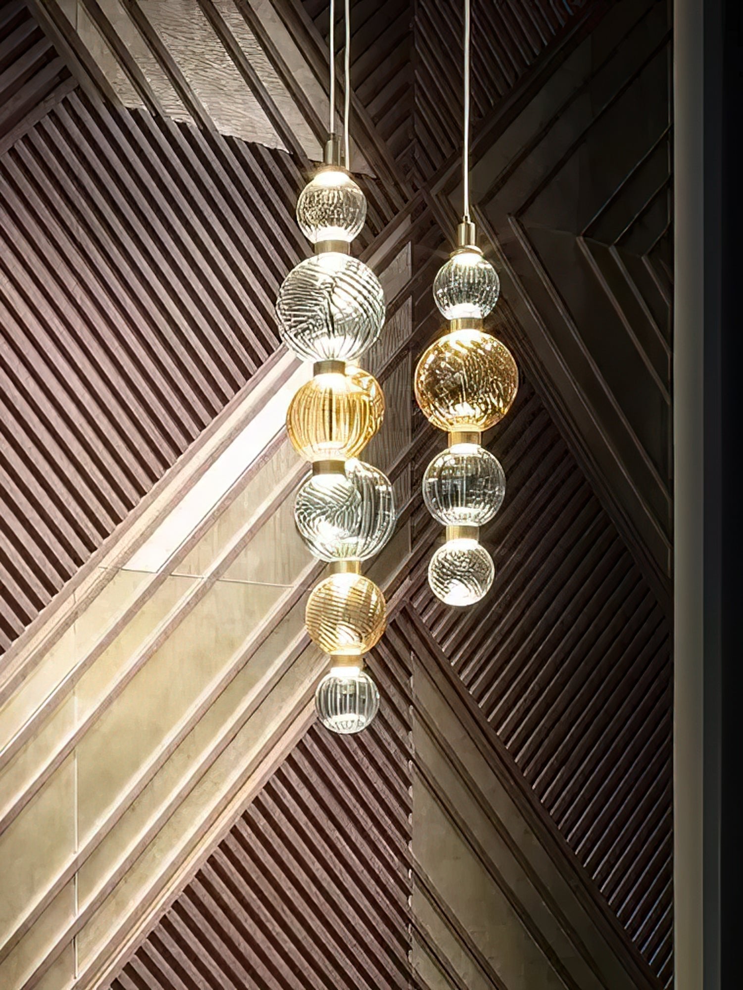 Tahl Globe Pendant Lamp-Neutral Decor