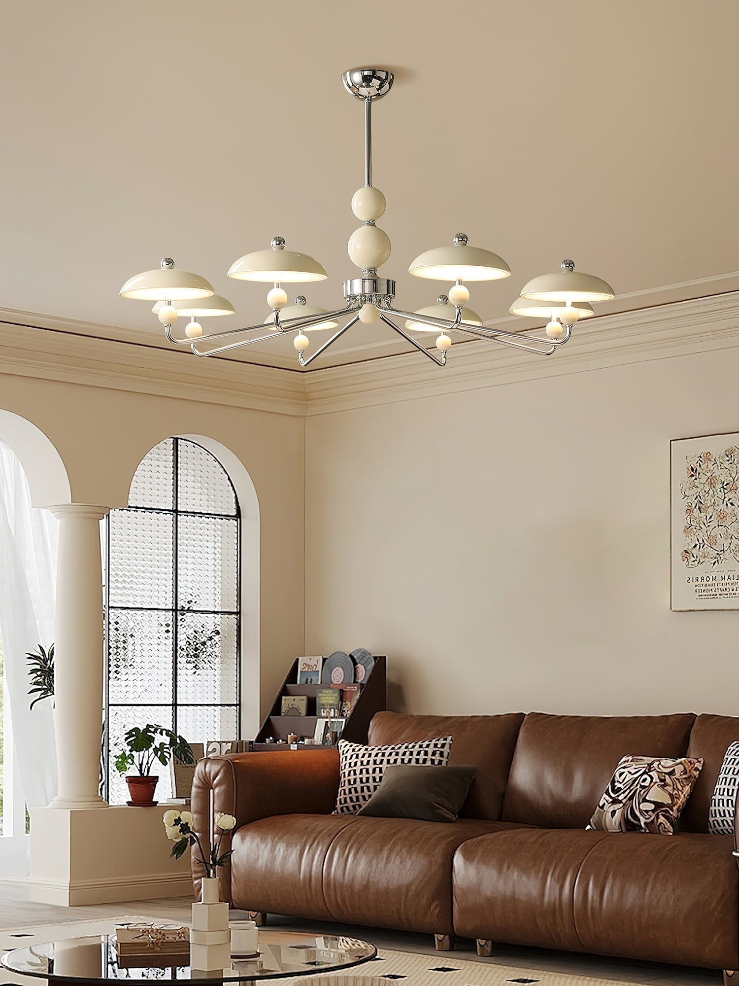 Nisryn Chandelie-Neutral Decor