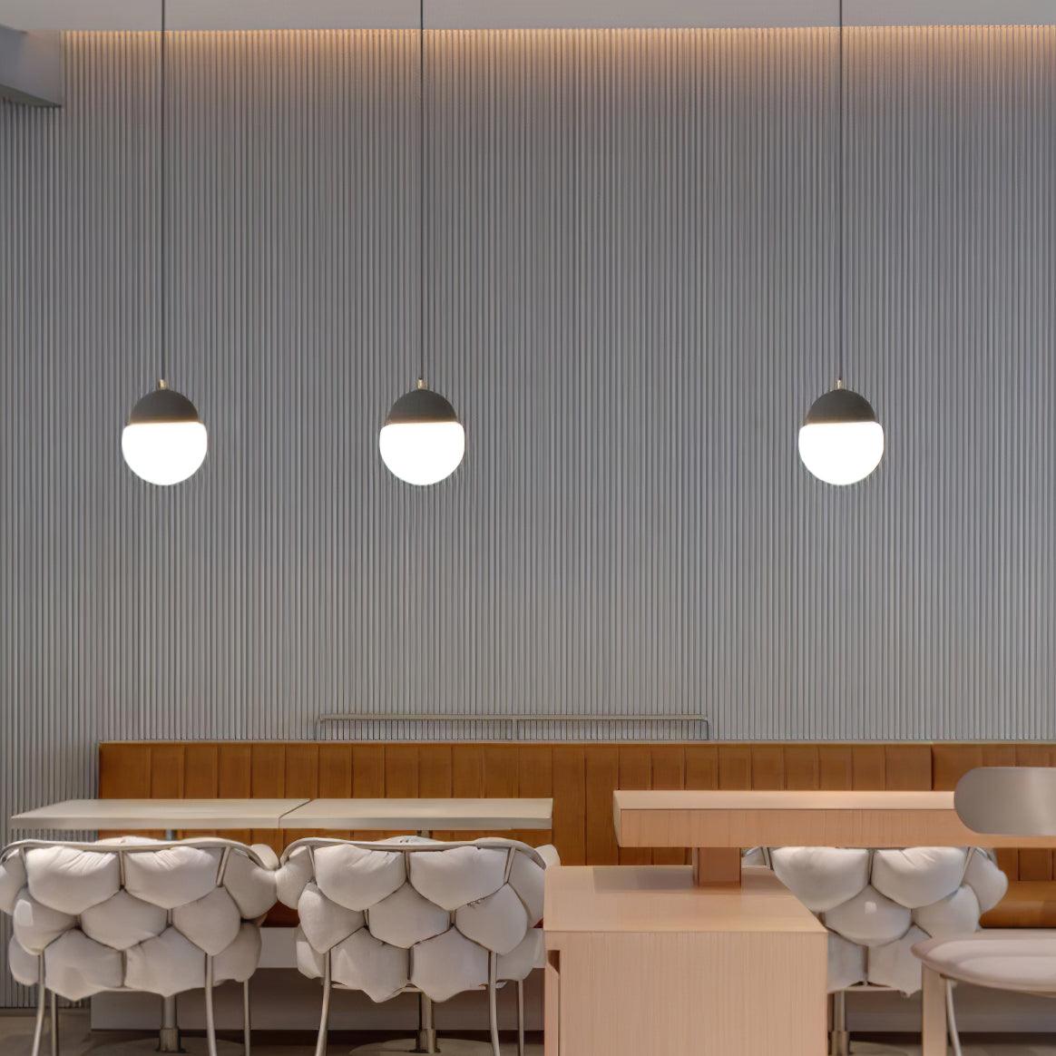 Ilraearis Glass Pendant Light-Neutral Decor