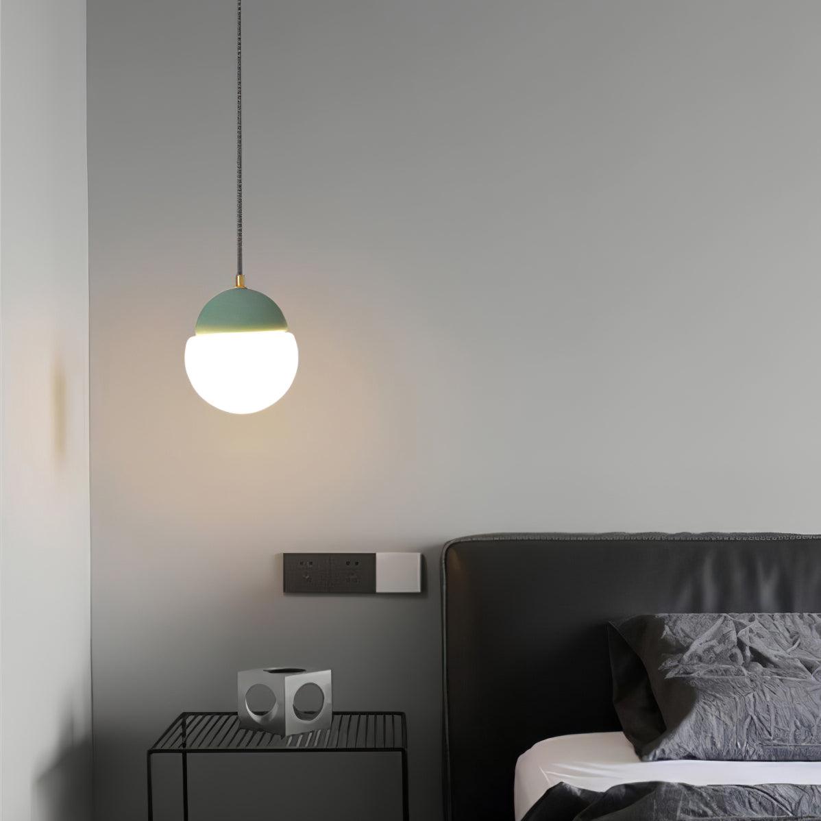 Ilraearis Glass Pendant Light-Neutral Decor