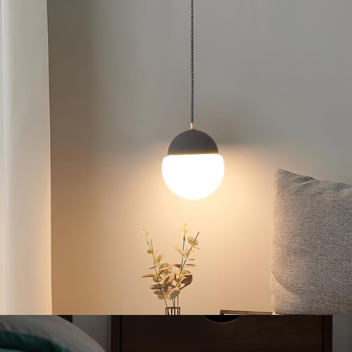 Ilraearis Glass Pendant Light-Neutral Decor