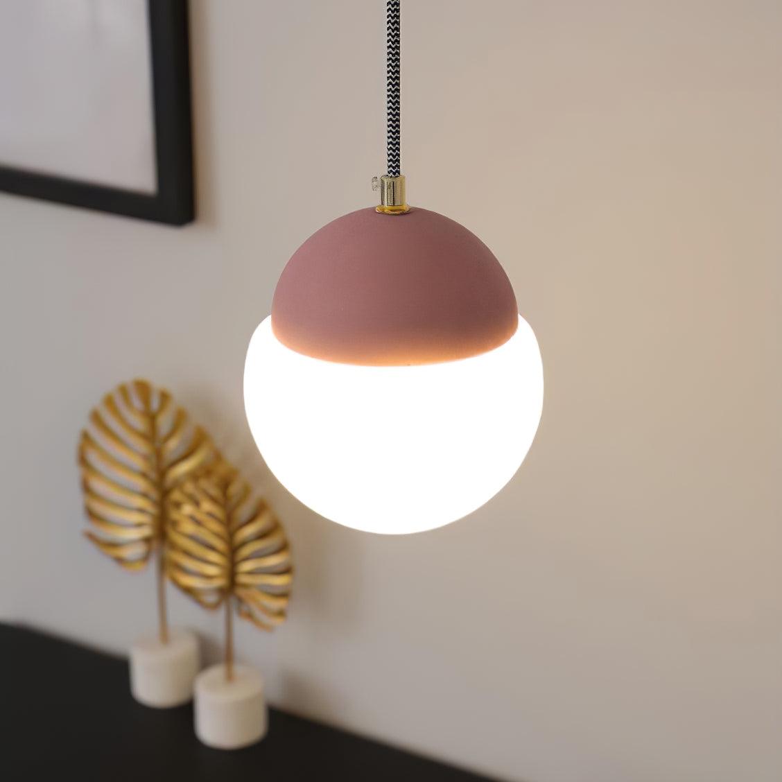 Ilraearis Glass Pendant Light-Neutral Decor