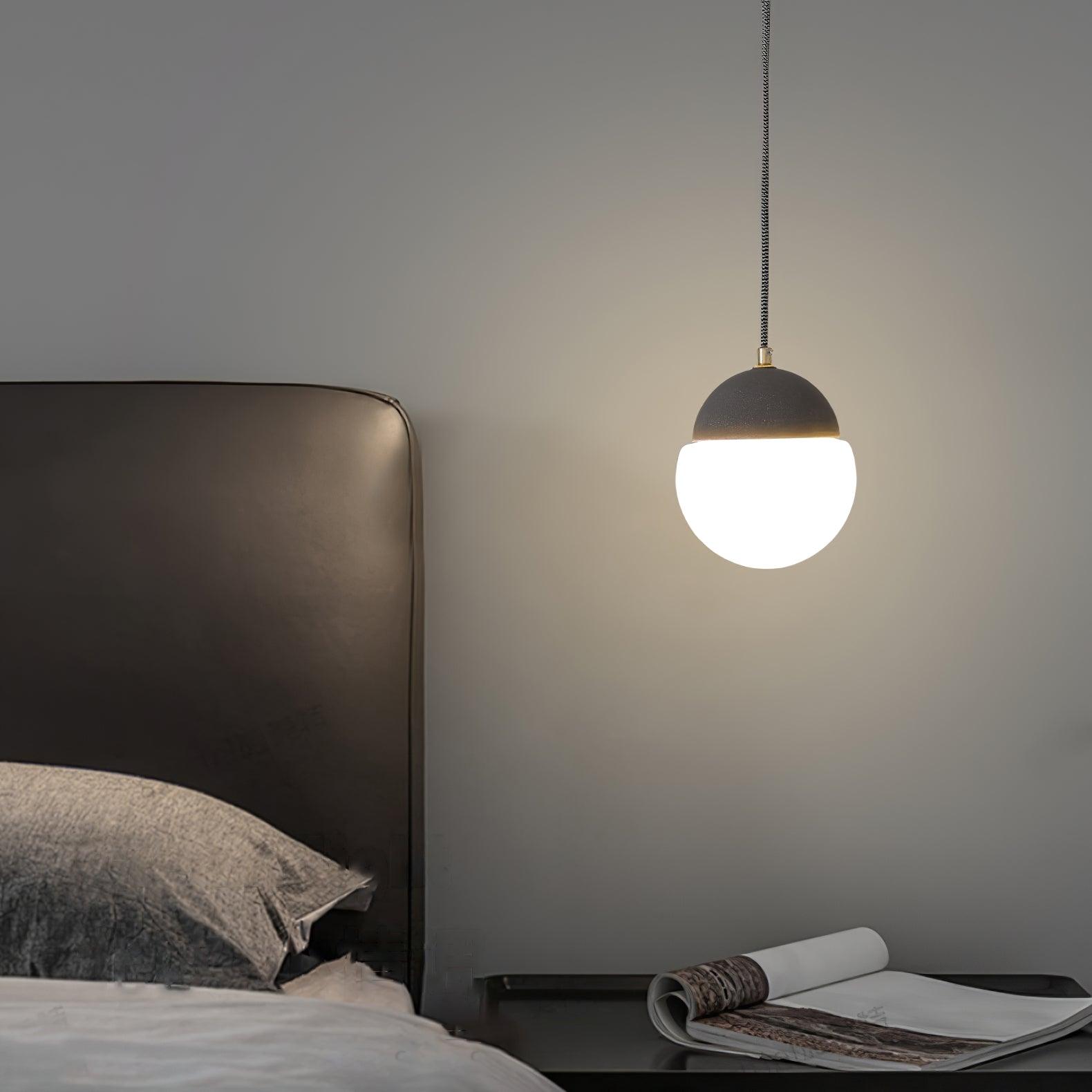 Ilraearis Glass Pendant Light-Neutral Decor